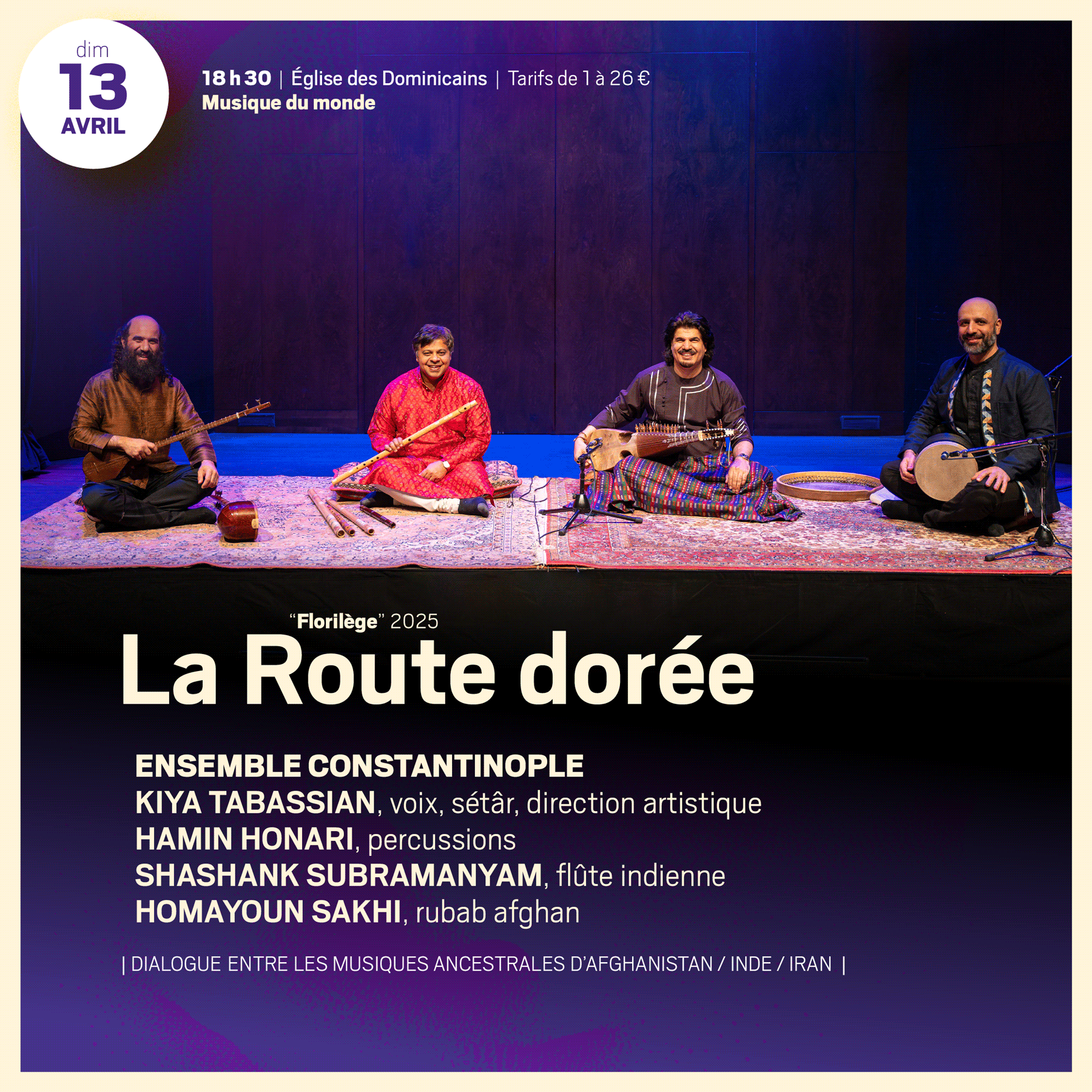 13 avril · La Route dorée