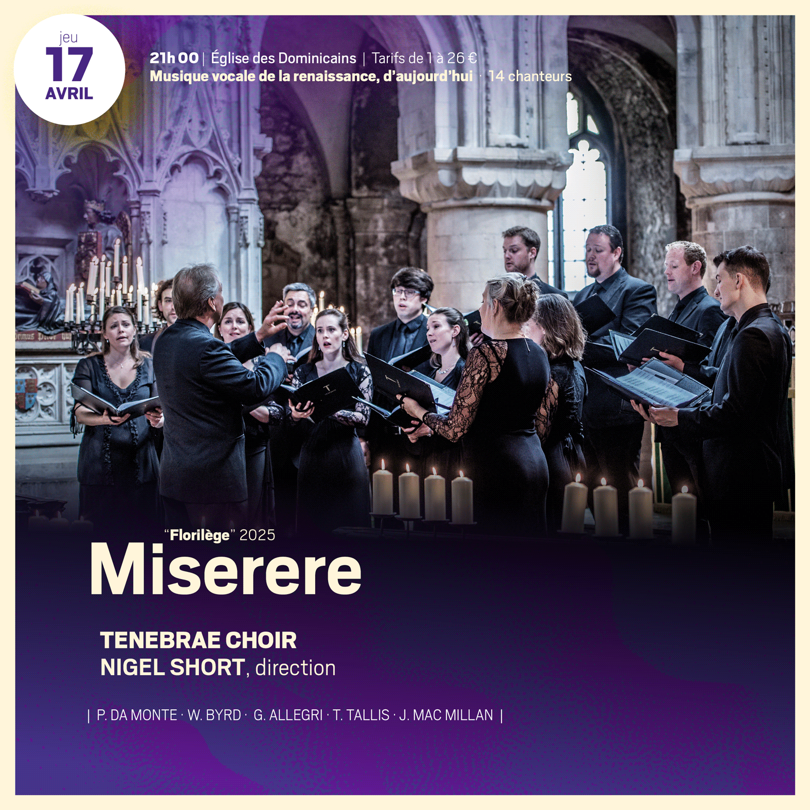 Miserere · Jeu. 17 avril