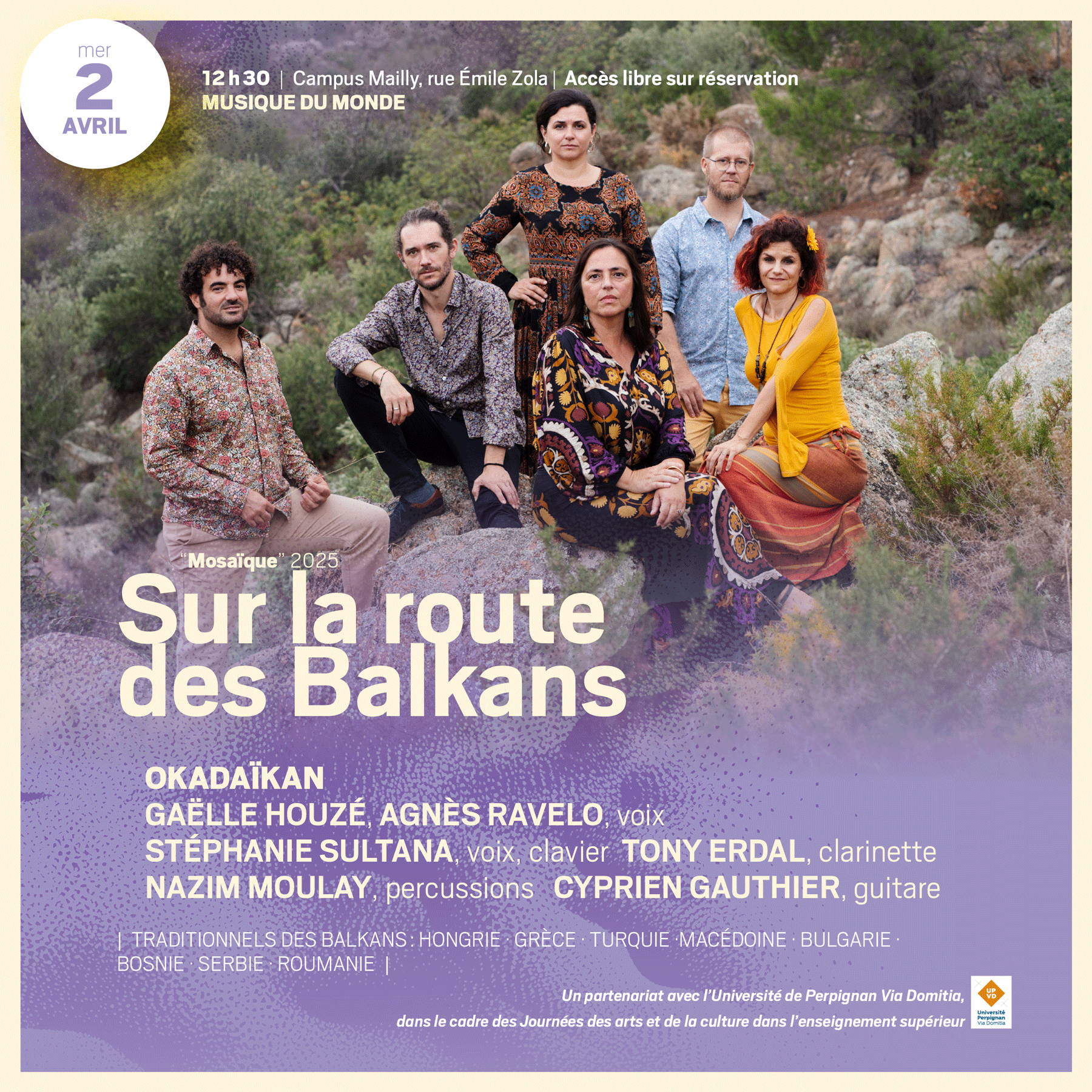 2 avril · Sur la route des Balkans