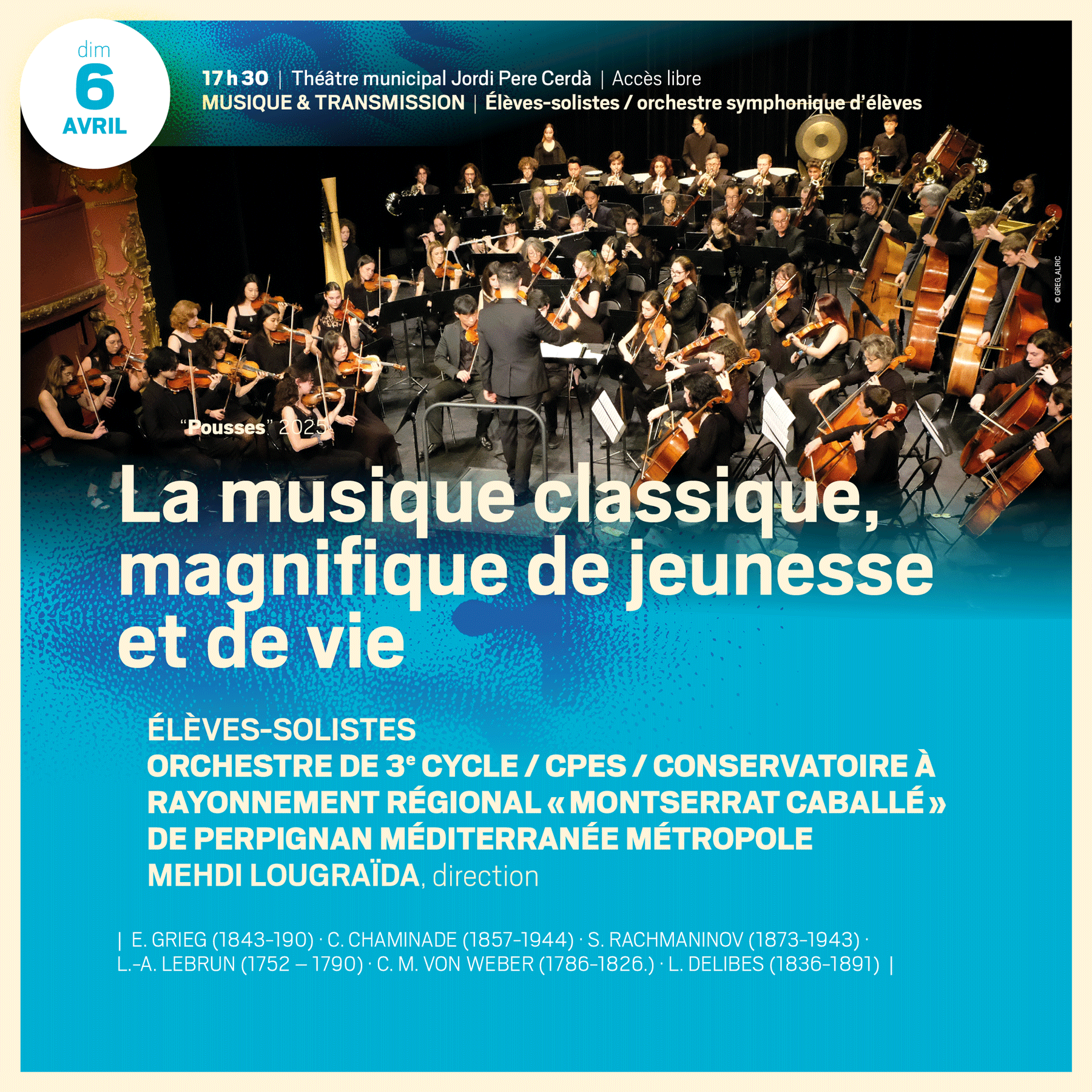6 avril · La musique classique