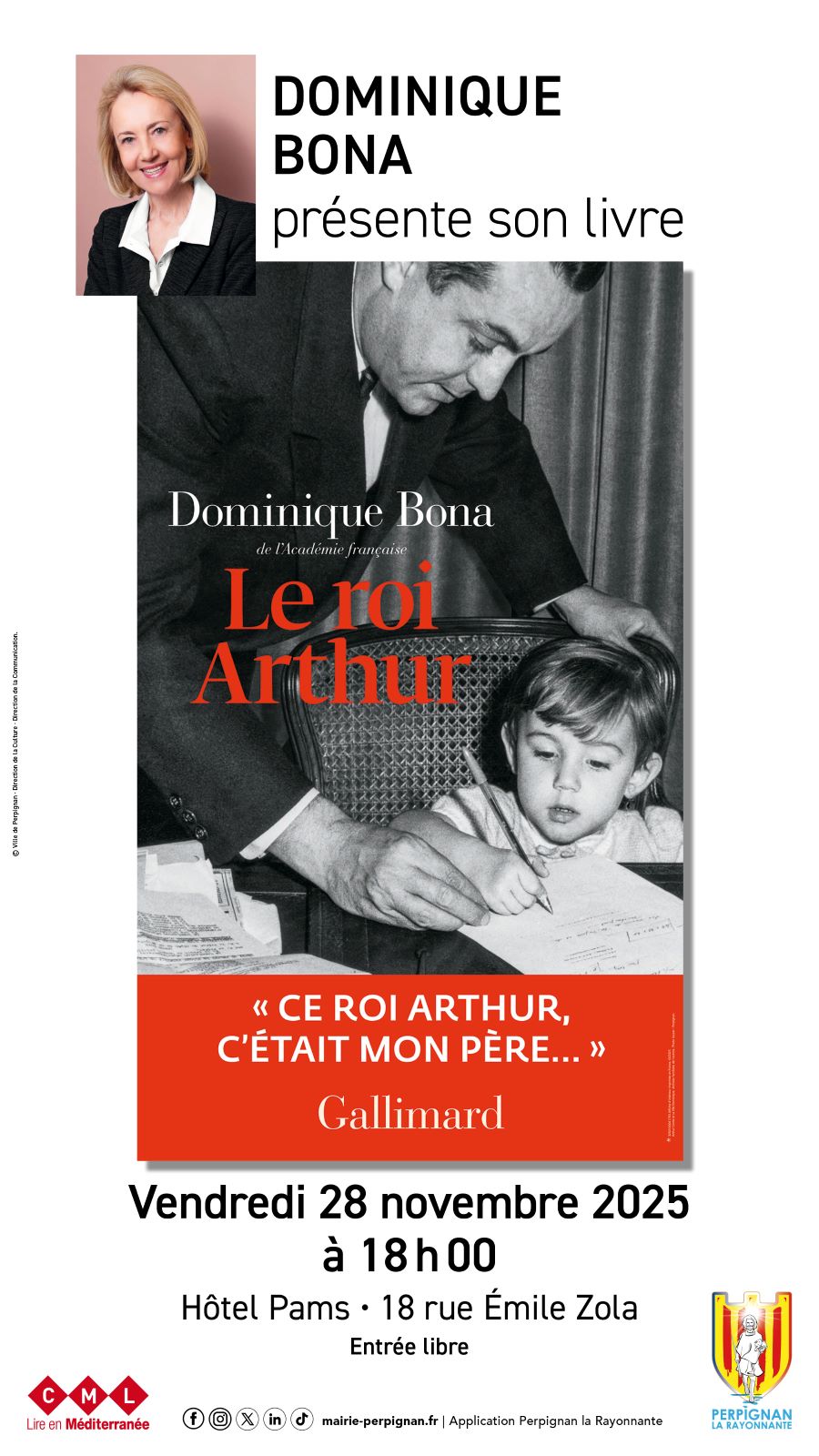 Invitation Dominique Bona