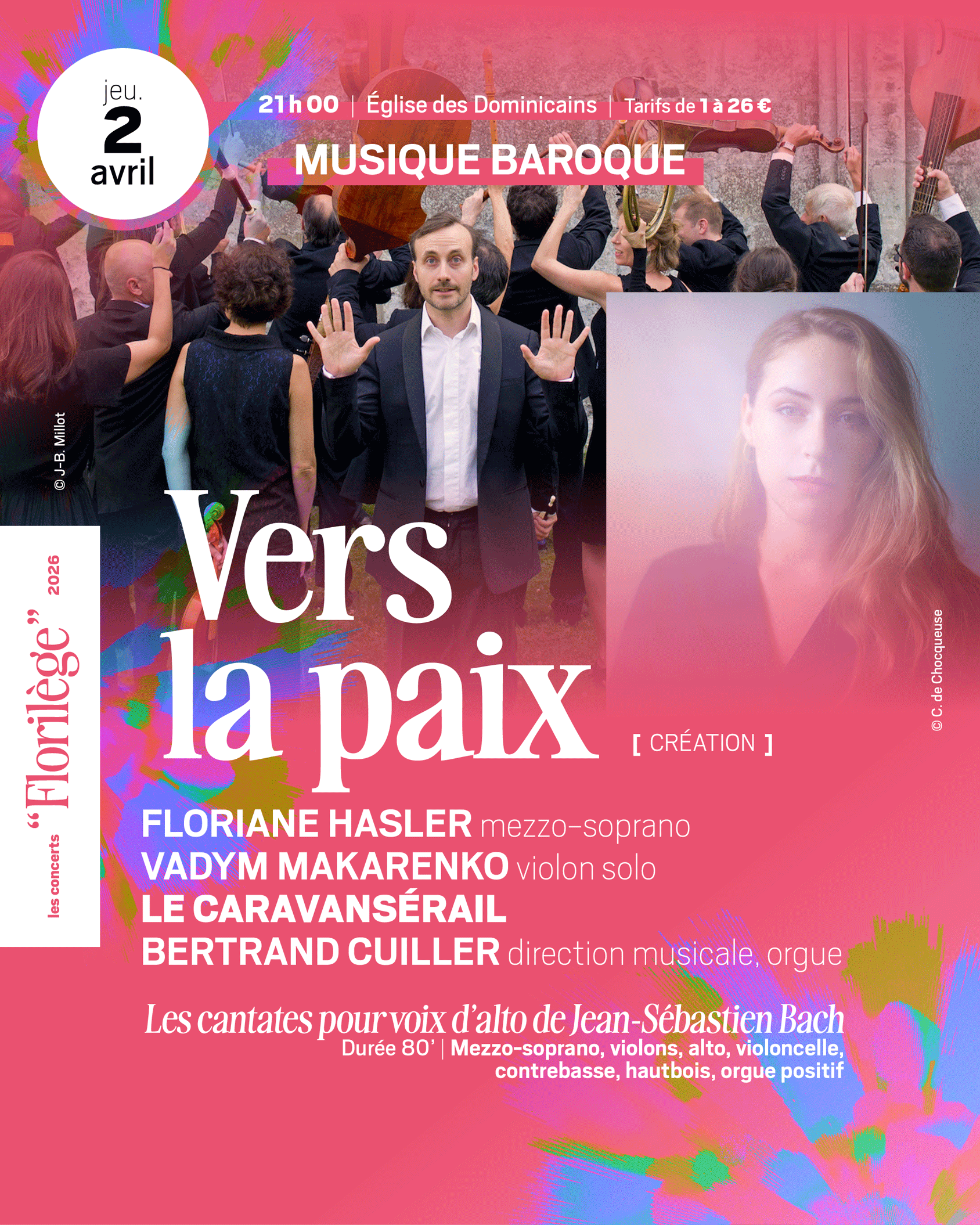 [Vers la paix] · jeu. 2 avril à 21h "Florilège 2026" LE CARAVANSÉRAIL | BERTRAND CUILLER