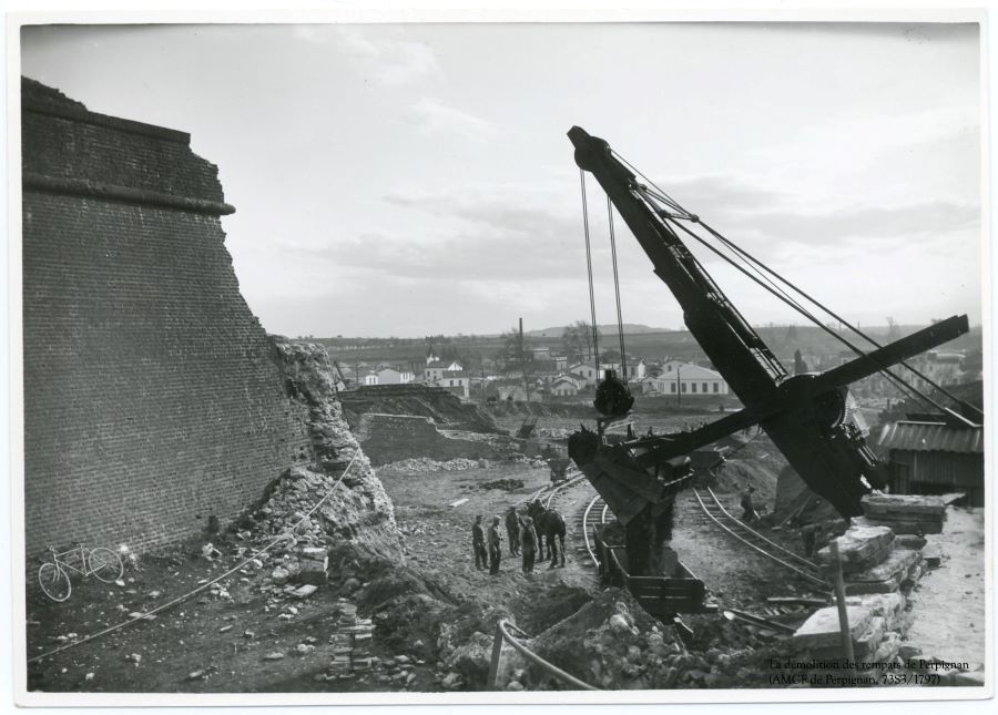 Démolition remparts