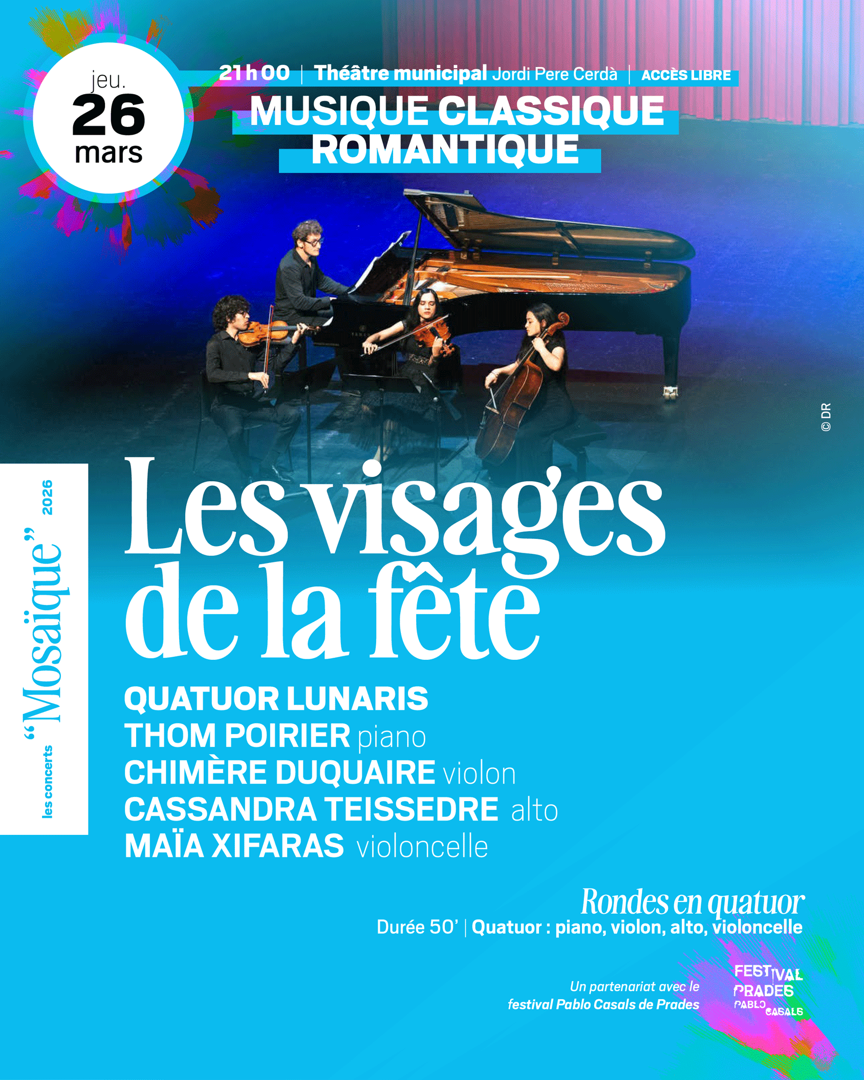 [ Les visages de la fête ] · jeu. 26 mars à 21h  | Théâtre municipal Jordi Pere Cerdà