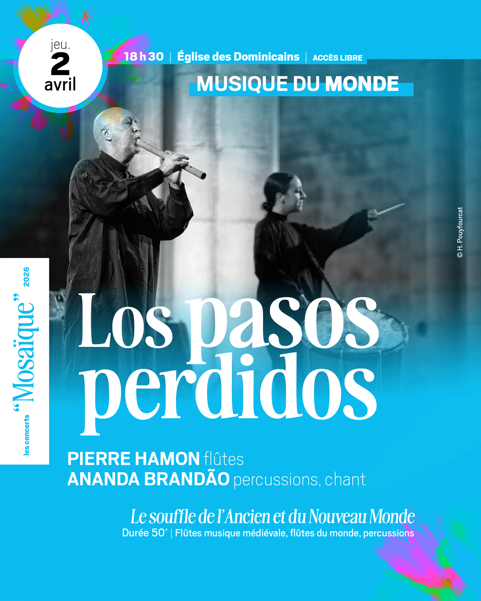 [ Los pasos perdidos ] · jeu. 2 avril à 18h30 | Église des Dominicains 