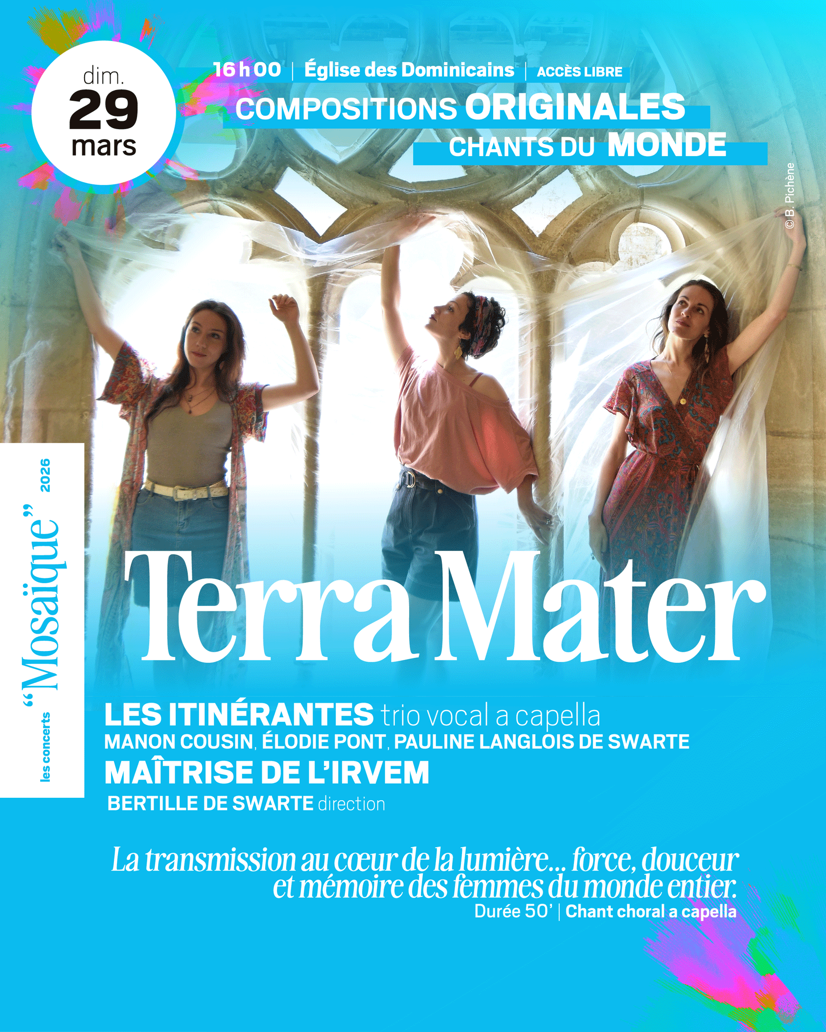 [ Terra Mater ] · dim 29 mars à 16h | Église des Dominicains  @LES ITINERANTES