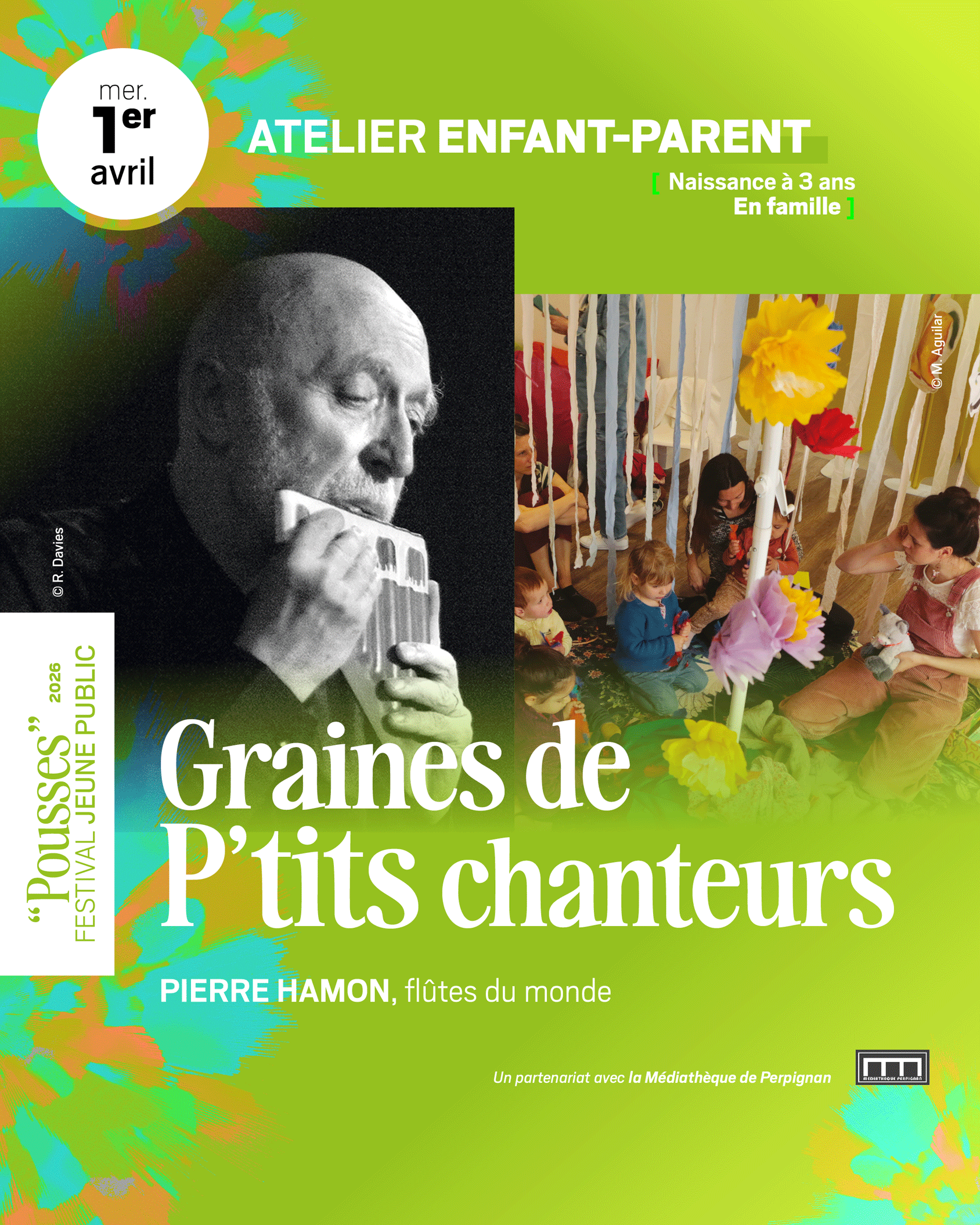[Graines de P'tits chanteurs] · jeu. 1er avril à 10h15 & 11h15 | Médiathèque