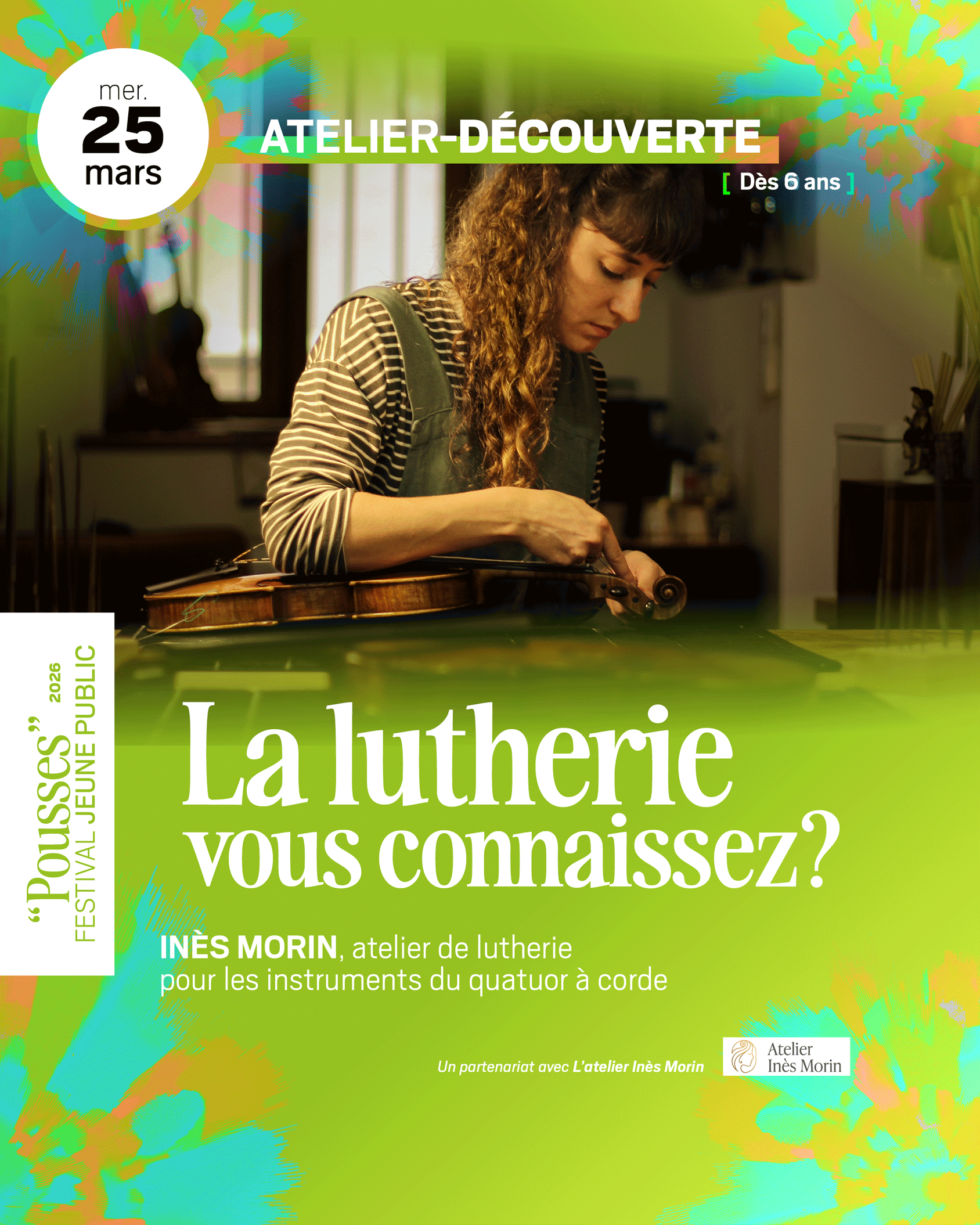 [ La lutherie, vous connaissez ? ] · mer. 25 mars à 16h 