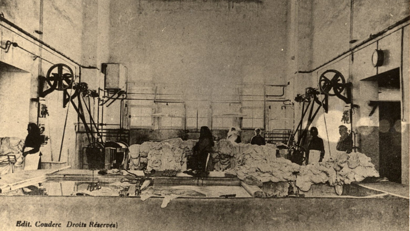 La buanderie, vers 1940 ?, Coll. Joachim Bertran