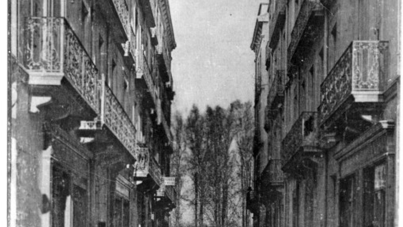 La rue Cité Bartissol, vers 1900, coll. CCC.