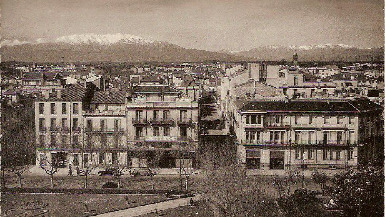 Place de Catalogne et cours Lazare Escarguel.