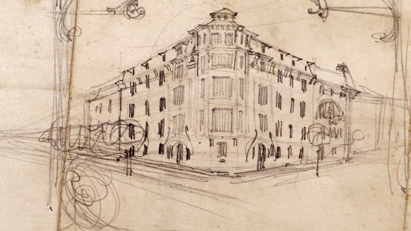 Maison de l'Américaine de Claudius Trénet, 1909, 13 boulevard Wilson.