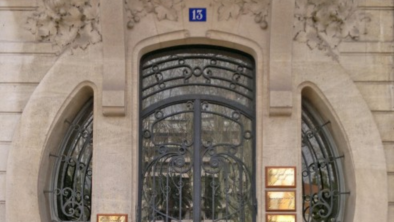 Maison de l'Américaine de Claudius Trénet, 1909, 13 boulevard Wilson.