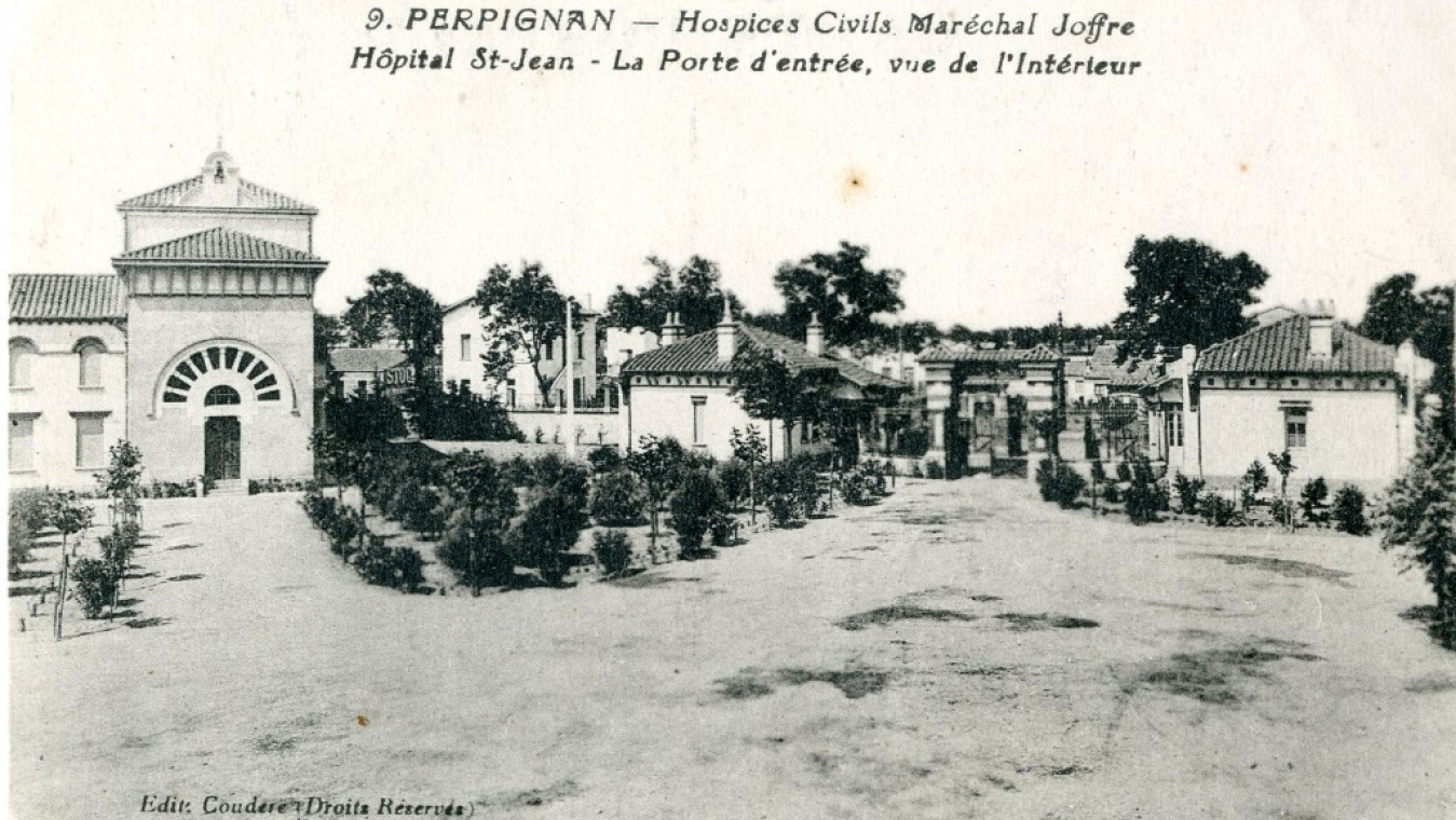 L'hôpital Saint-Jean de Léon Baille, 1906-1928, Le Vernet, avenue du Languedoc.