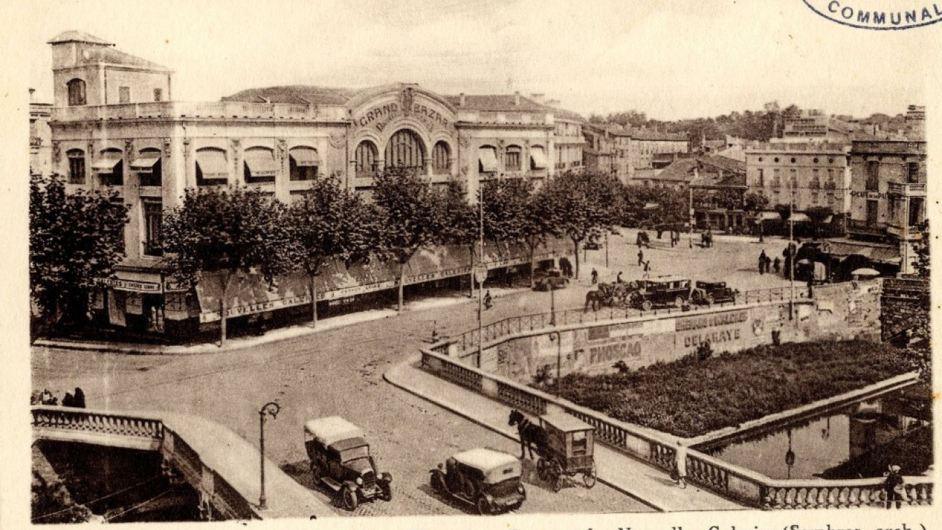 Grand Bazar de Sambres, 1912-1917, place Magenta. Rhabillé en 1966, l'édifice abrite aujourd'hui les Galeries Lafayette.
