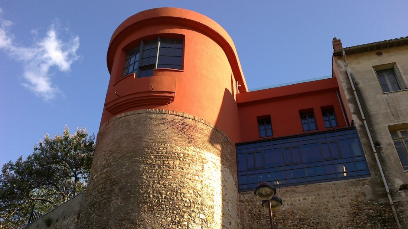 La Maison rouge, atelier du peintre Louis Bausil, de Raoul Castan, 1925, 41 rue Rabelais.