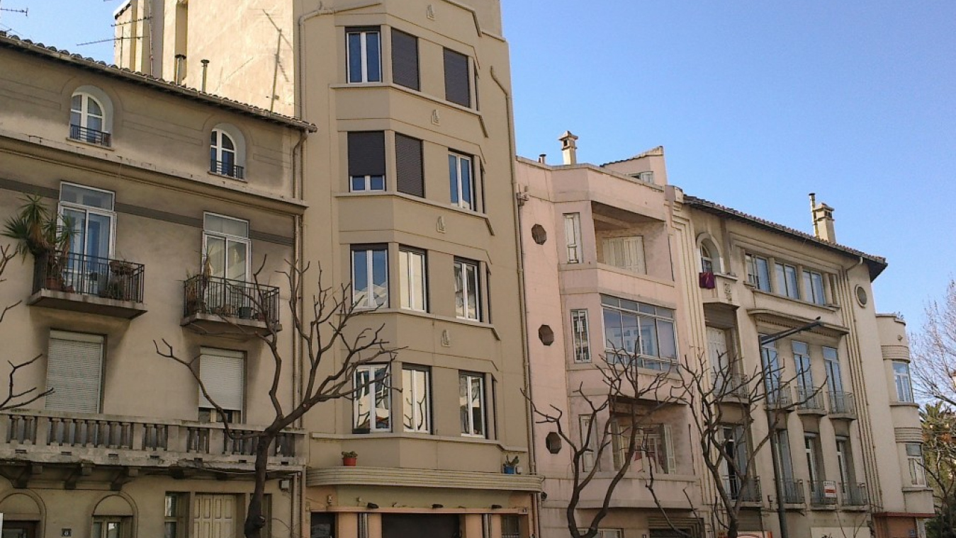 Immeuble Lafay de Férid Muchir, 1933, 6 boulevard Mercader.