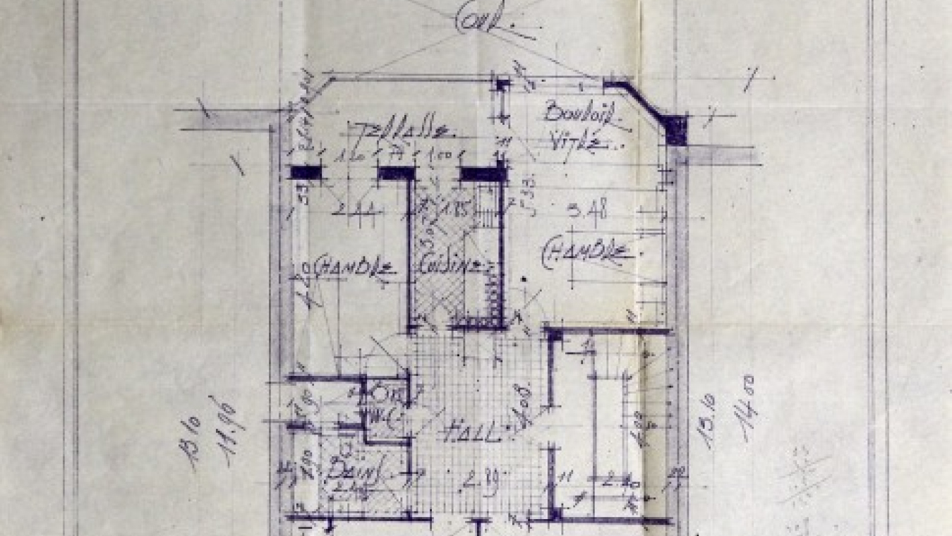 Immeuble Lafay de Férid Muchir, 1933. AVP 4O/93 (1075).
