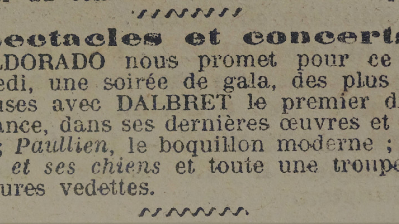 Articles collection L’Indépendant, archives municipales Camille Fourquet de Perpignan