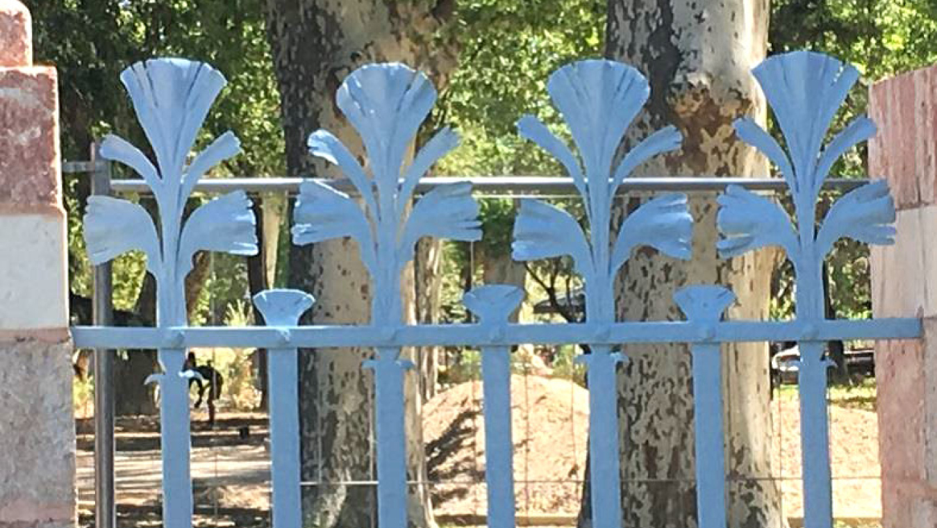 Ferronneries après restauration