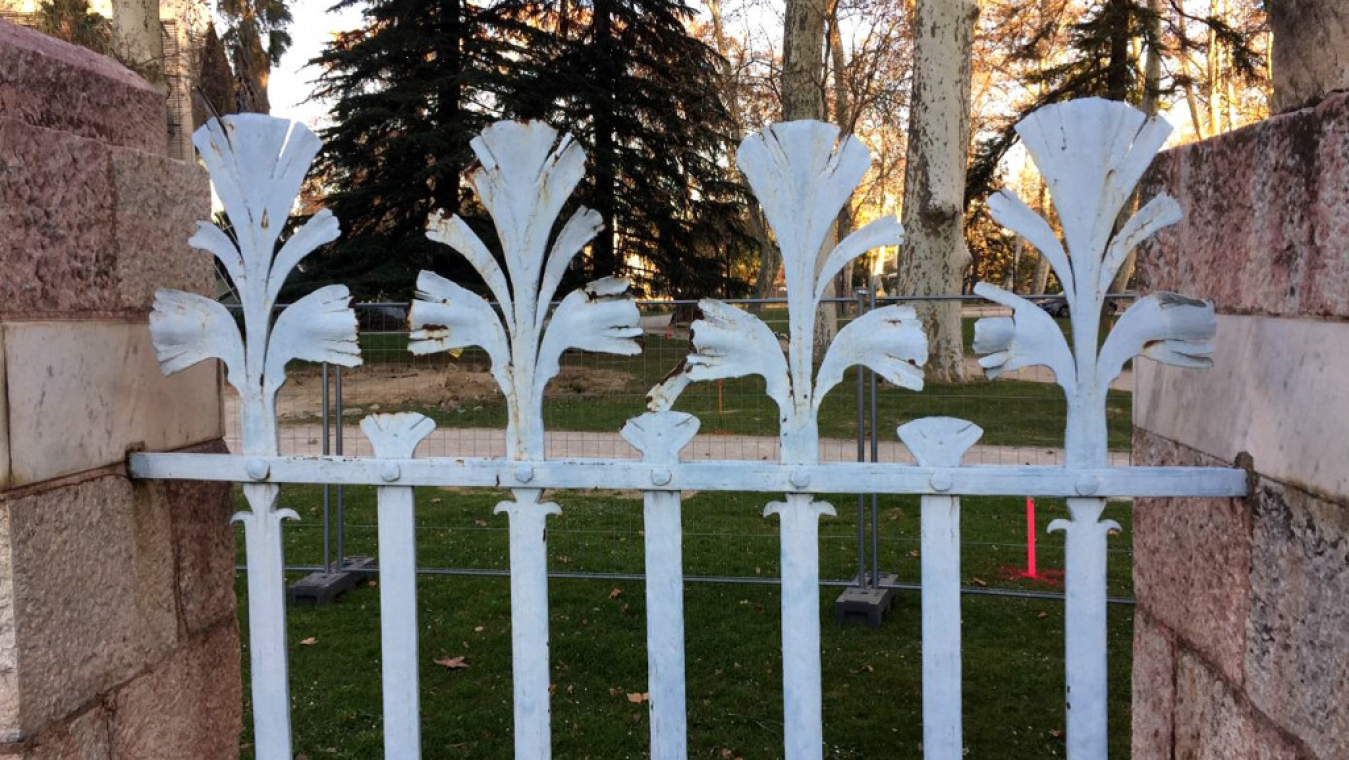 Ferronneries avant restauration