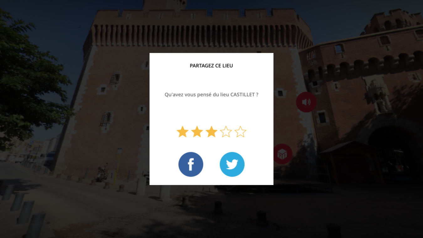 Partage sur réseau sociaux