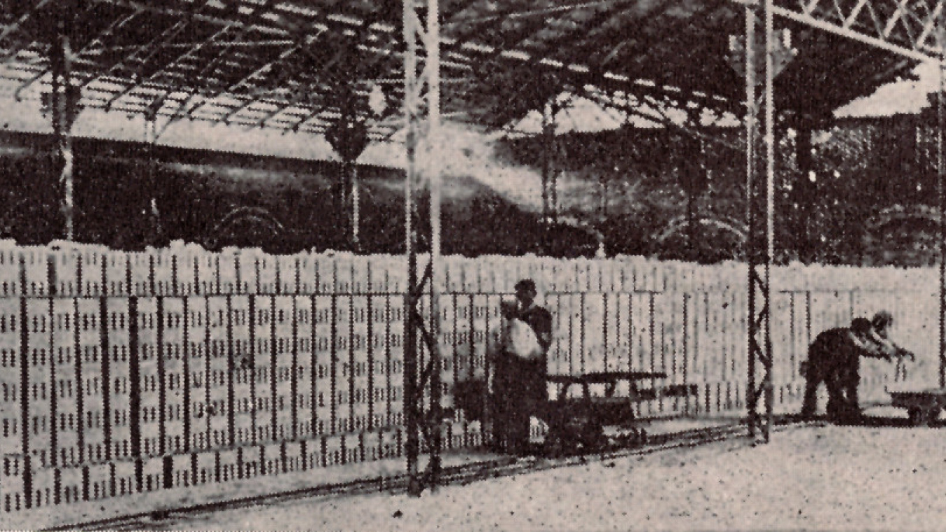 Séchage des briques briqueterie chefdebien de Maillloles