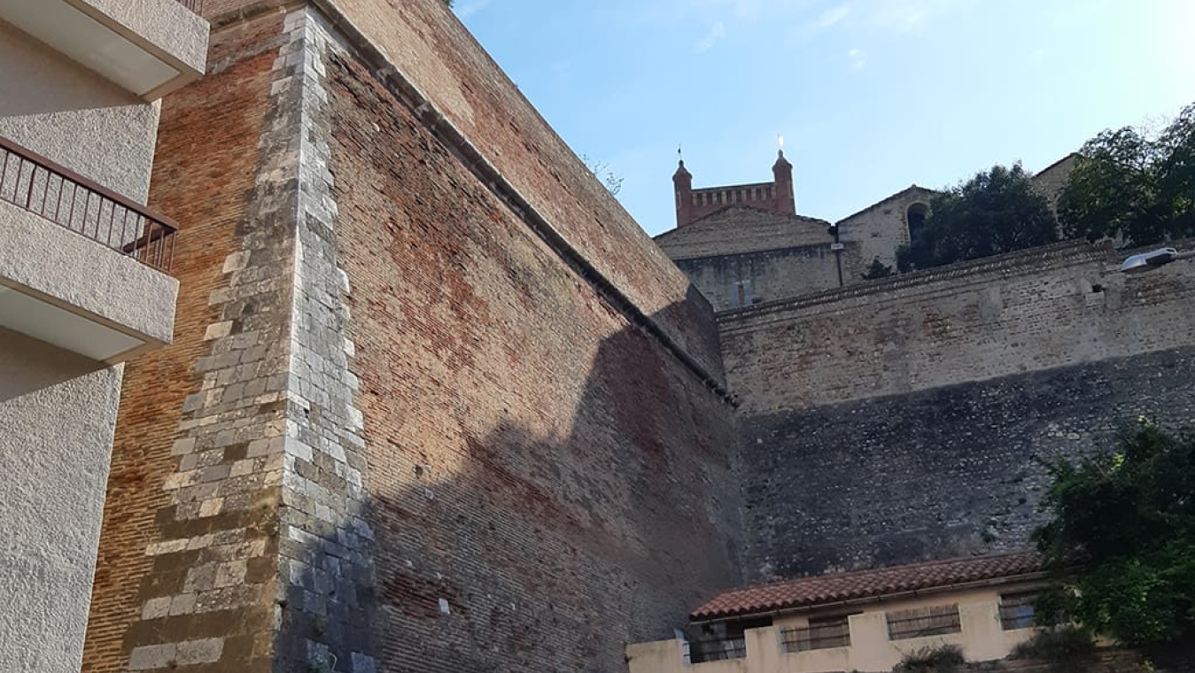 Pointe du bastion Saint-Jacques subsistant rue Montesquieu