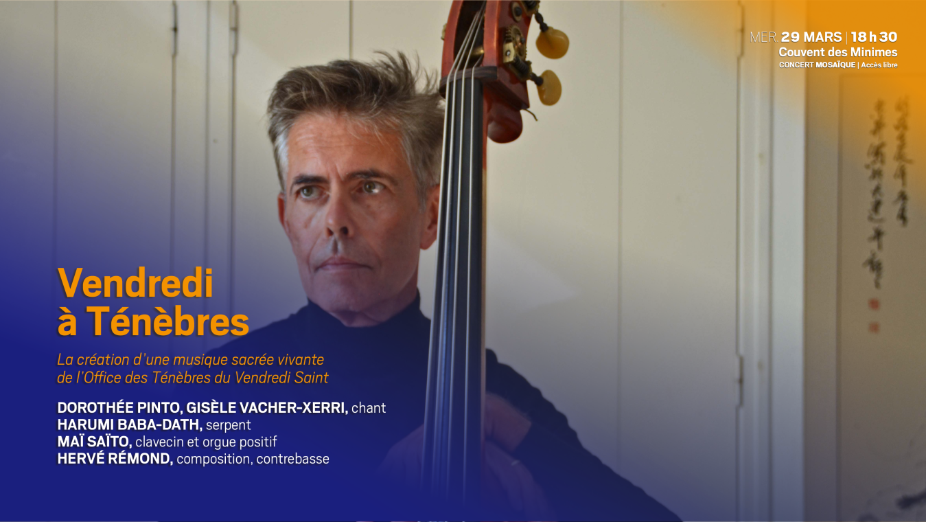 Vendredi à Ténèbres concert Mosaïque 2023