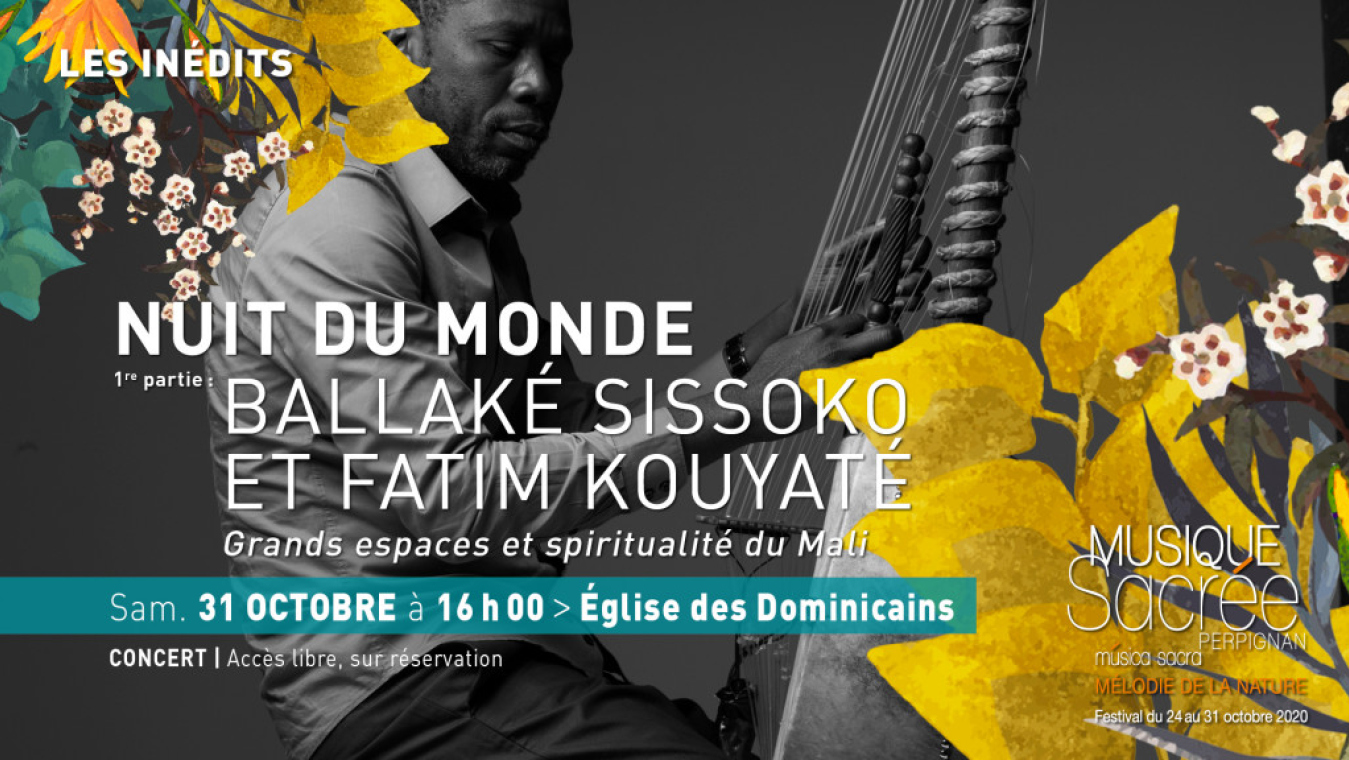 NUIT DU MONDE - BALLAKE SISSOKO à 16h00 samedi 31 octobre