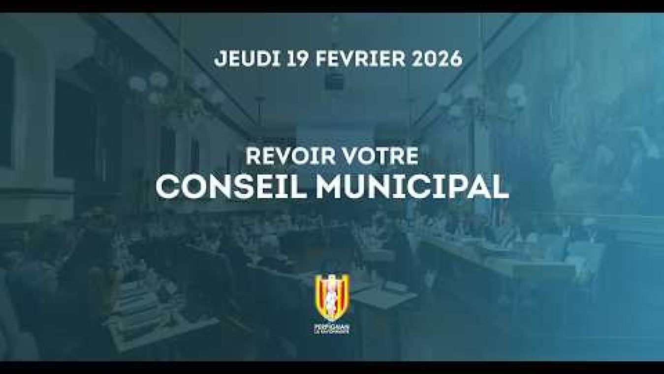 Image d'aperçu de la vidéo "Diffusion du conseil municipal du 19/02/2026".