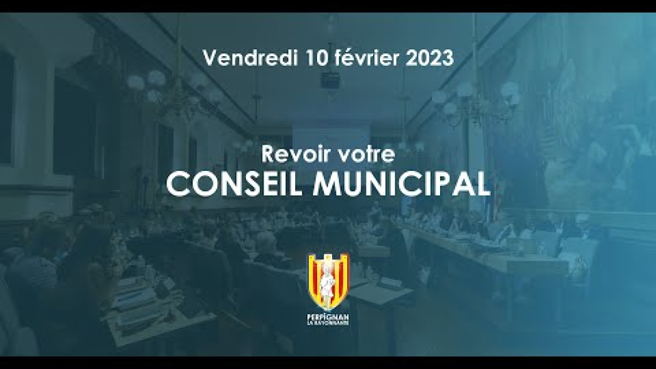 Image d'aperçu de la vidéo "Diffusion du conseil municipal du 10/02/2023".