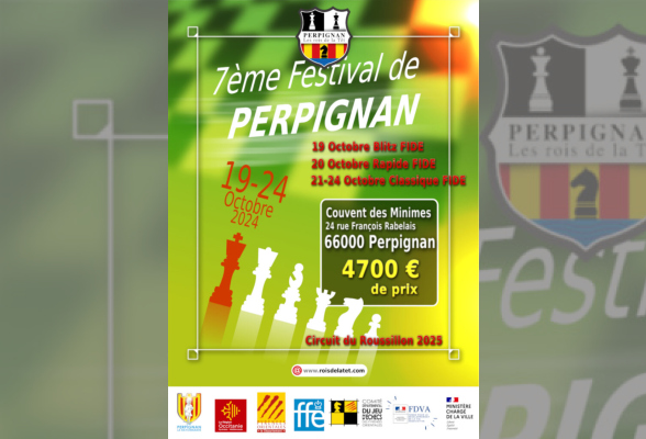 Photo N°1 : 7ᵉ FESTIVAL INTERNATIONAL D'ÉCHECS DE PERPIGNAN