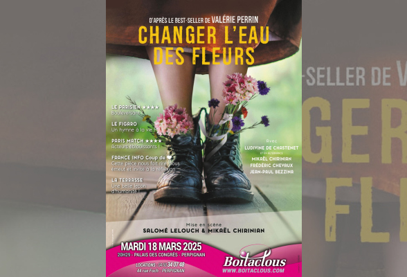 Photo N°1 : « CHANGER L’EAU DES FLEURS »