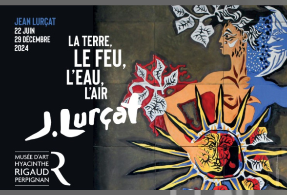 Photo N°1 : EXPOSITION "JEAN LURÇAT : LA TERRE, LE FEU, L'EAU, L'AIR"