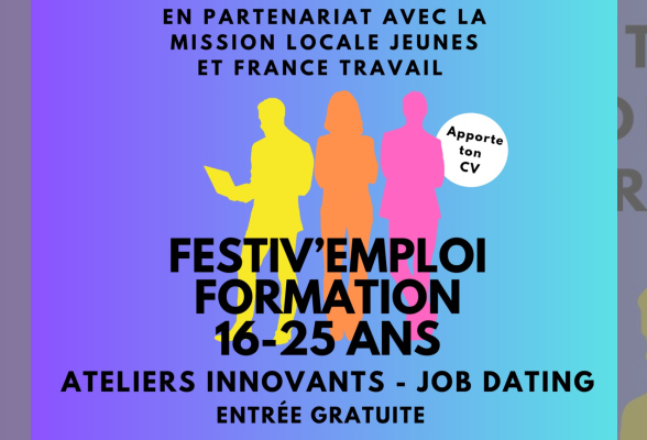 Photo N°1 : FESTIV'EMPLOI FORMATION 16-25 ANS​