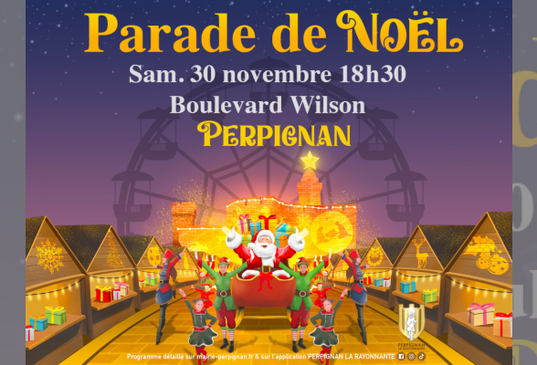 Photo N°1 : PARADE DE NOËL À PERPIGNAN