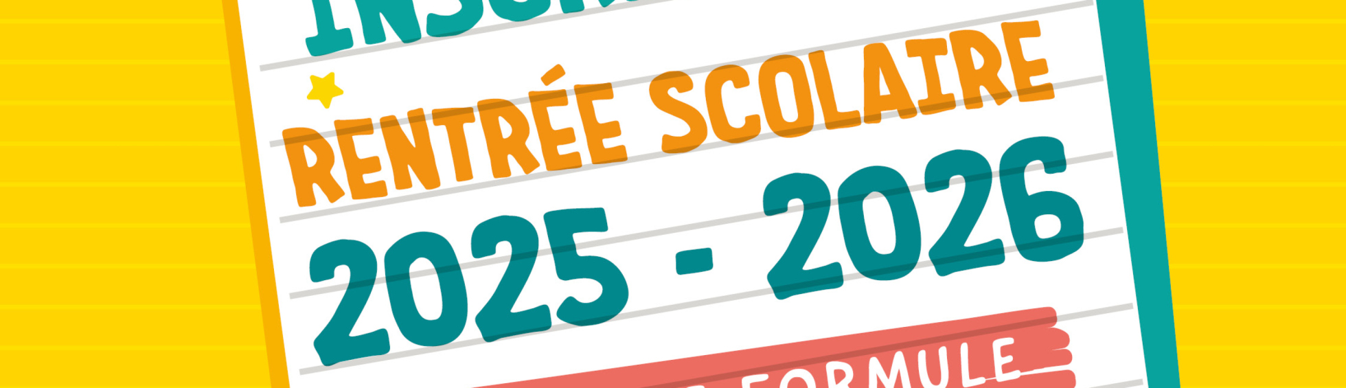 Inscriptions écoles