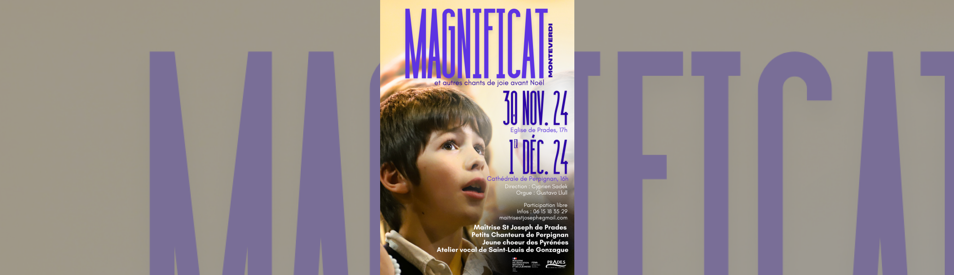 Photo N°1 : MAGNIFICAT - CONCERT LES PETITS CHANTEURS DE PERPIGNAN