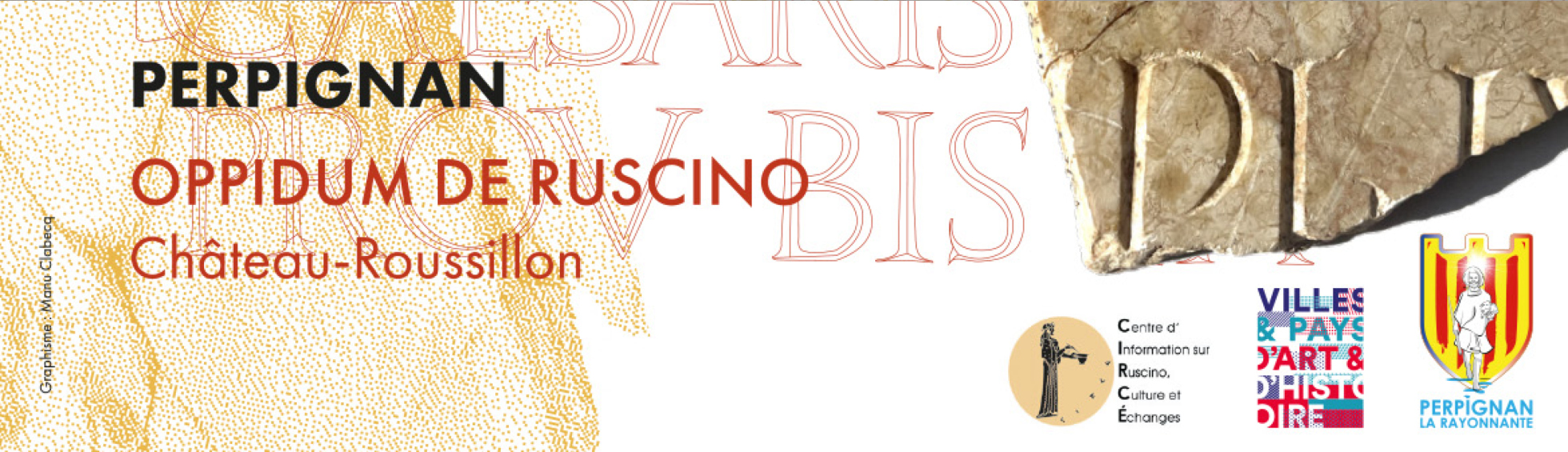 Ruscino : gravé dans le marbre · Exposition du 18 juin au 18 septembre