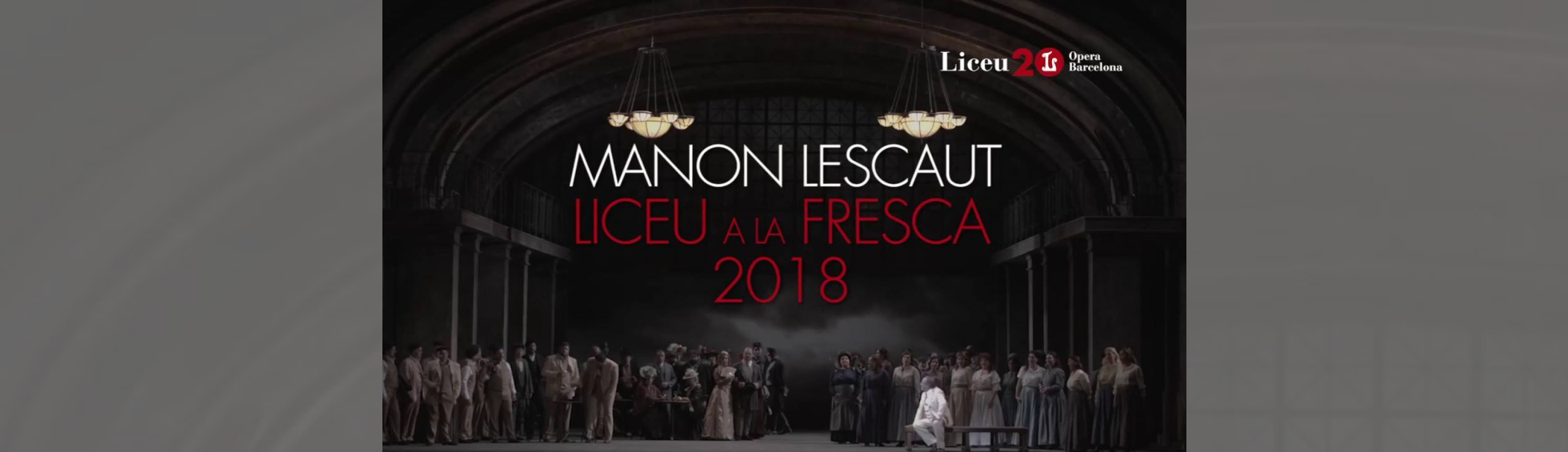 Visuel Manon lescaut - Liceu a la fresca 