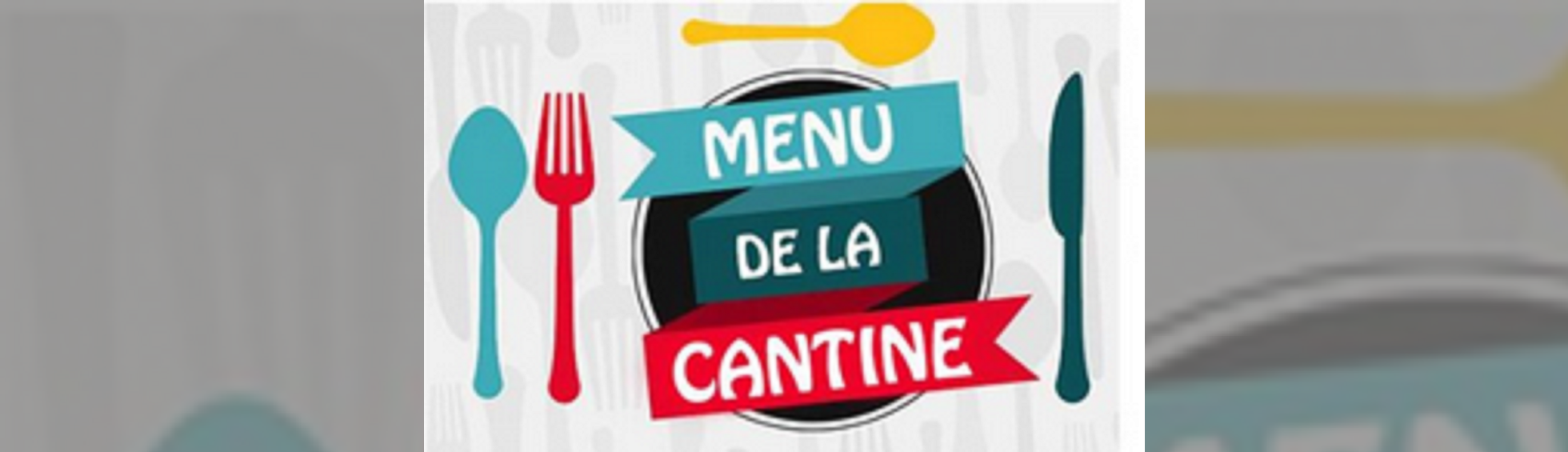 Menus des cantines