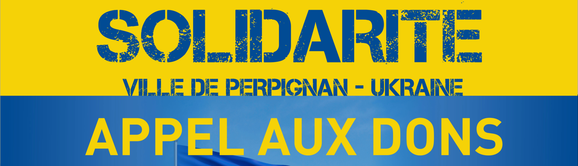 La Ville de Perpignan organise la solidarité avec le peuple ukrainien