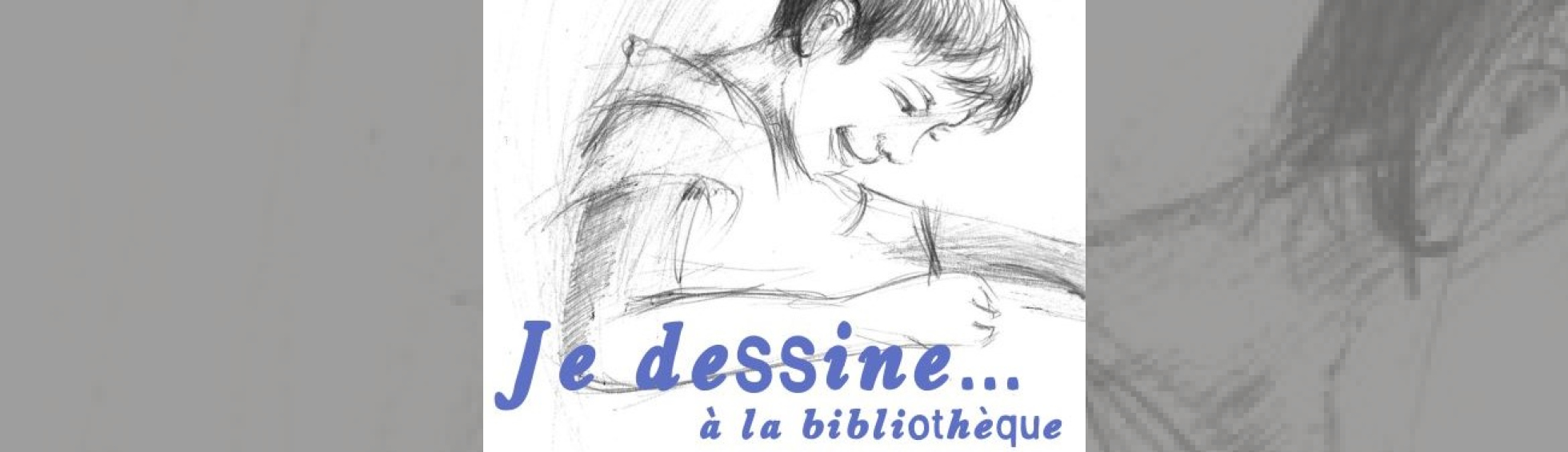Photo N°1 : ATELIER DESSIN : JE DESSINE À LA BIBLIOTHÈQUE