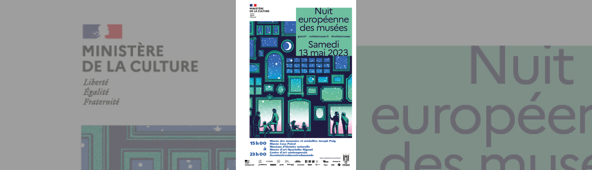 Affiche Nuite des Musées