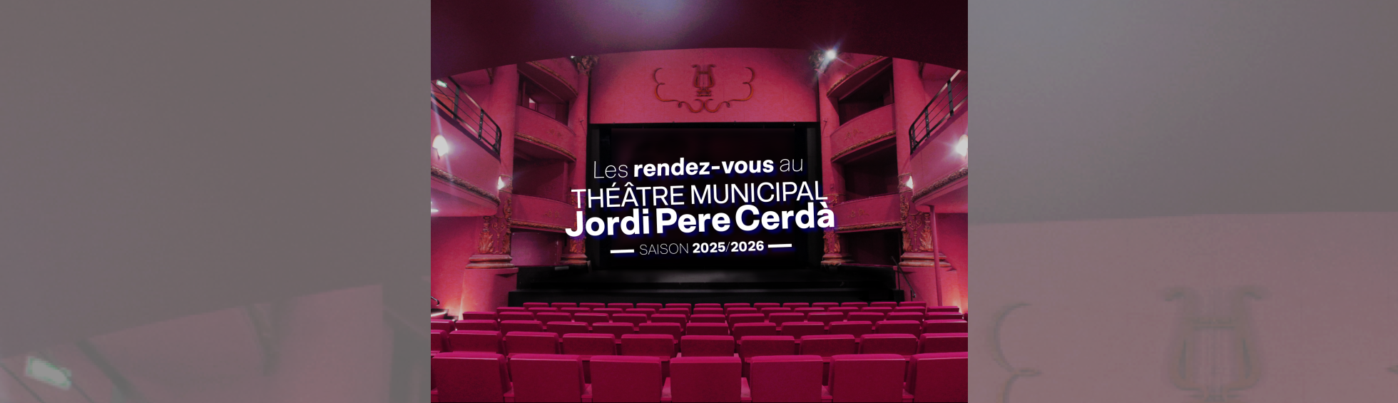 Les rendez-vous du théâtre Municipal