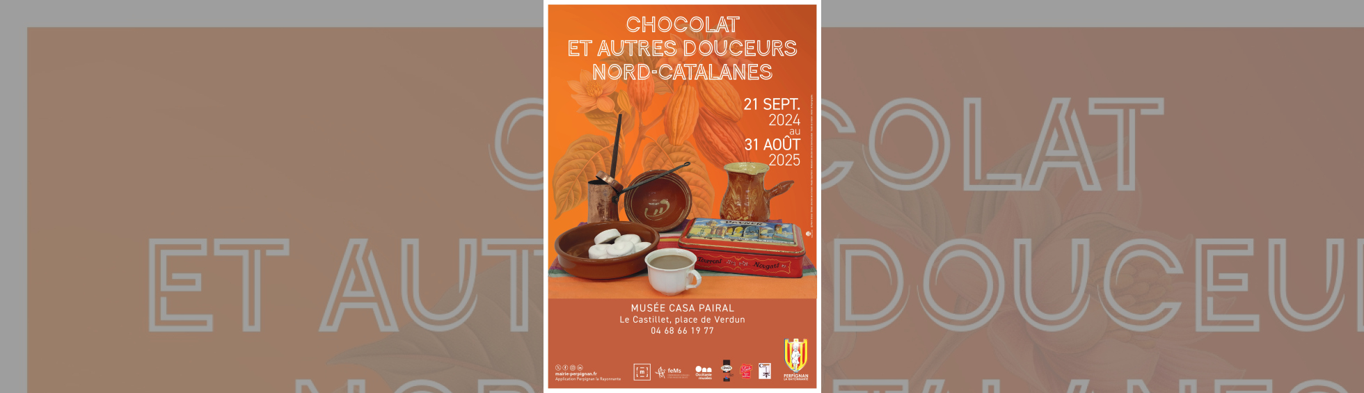 Affiche Expo Chocolat Casa Pairal