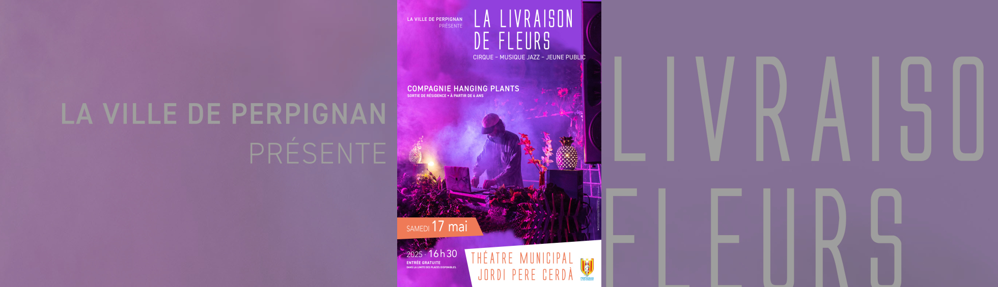 Affiche La livraison de Fleurs
