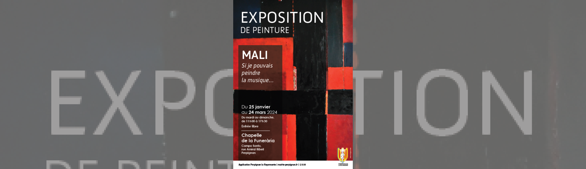 affiche exposition MALI