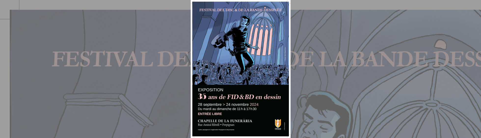 Exposition 35 ans de FID et BD en dessin - Funeraria